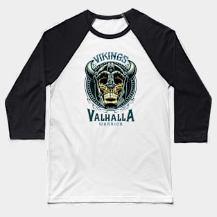 Vikings Valhalla Warrior Baseball T-Shirt